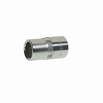 Головка торцевая 14мм 1/2"DR 12-гранная ЭВРИКА /1/28